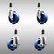 Service Caster 4 Inch 316SS Solid Poly Swivel 1 Inch Expanding Stem Caster Brake SCC, 2PK SCC-SS316EX20S414-SPUS-2-TLB-2-1 - alternate 5